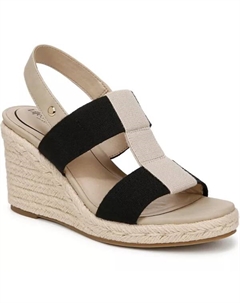 Женские эспадрильи на клиньях Tallulah, цвет black cream Lifestride