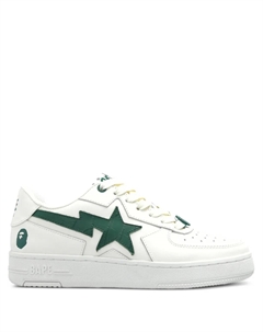 Кожаные кроссовки, белый A bathing ape®