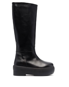 Сапоги на платформе, черный Giaborghini