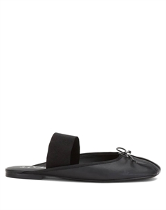 Мюли с эластичным ремешком и бантом, черный 3.1 phillip lim