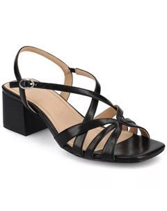 Женские босоножки Shyla на квадратном каблуке, черный Journee