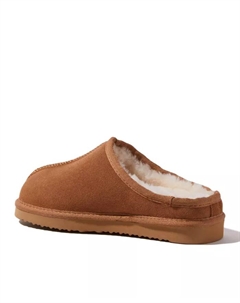 Женские тапочки-клоги Greta из натуральной овчины, коричневый Dearfoams