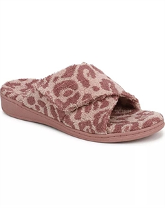 Женские тапочки Relax II с открытым носком, розовый Vionic