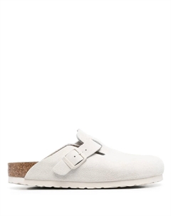 Слиперы с пряжками, белый Birkenstock