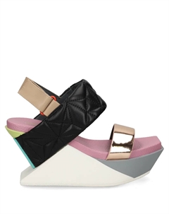 Сандалии Delta 100 мм, черный United nude