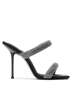 Декорированные босоножки на шпильке, черный Alexander wang