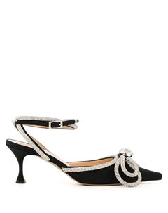 Декорированные туфли с заостренным носком, черный Mach & mach