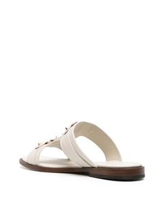 Шлепанцы с закругленным носком, нейтральный Doucal's