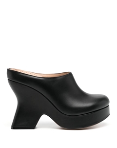 Мюли Terra 110 на танкетке, черный Loewe