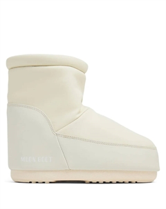 Сапоги женские Icon дутые низкие, бежевый Moon boot