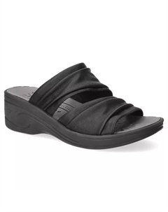 Женские босоножки на танкетке Seeker so lite, черный Easy street