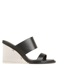 Мюли на каблуке, черный Alexander mcqueen