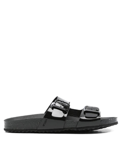 Слиперы с пряжками, черный Geox