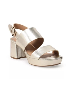 Женские сандалии на платформе с двумя ремешками, золотой Sonoma goods for life