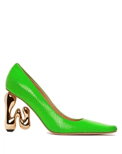 Туфли JW на скульптурном каблуке, зеленый Jw anderson
