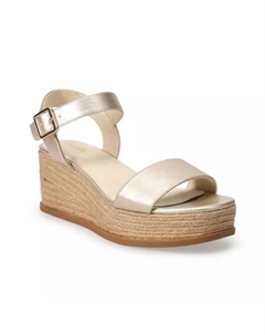 Женские сандалии Wedge, золотой Sonoma goods for life