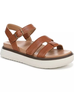 Женские сандалии Solana на тонких ремешках, коричневый/бежевый Vionic