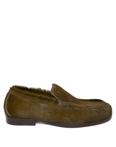 Кожаные мокасины, зеленый Dries van noten