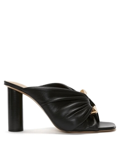 Мюли Corner со сборками, черный Jw anderson