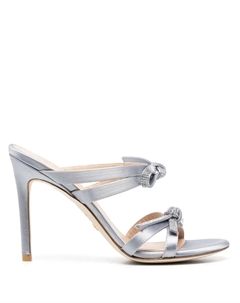 Босоножки с бантом, серый Stuart weitzman