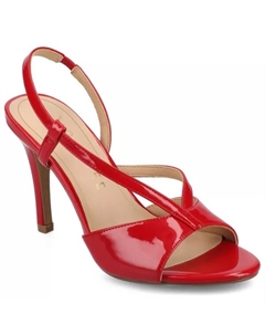 Женские босоножки Varra с перекрещивающимися ремешками и каблуком-шпилькой, цвет patent red Journee