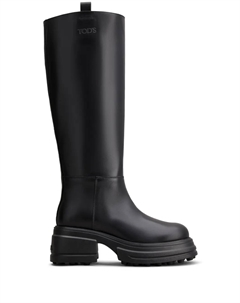 Сапоги с закругленным носком, черный Tod's