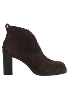 80-миллиметровые ботинки Chukkah со шнуровкой, коричневый Tod's