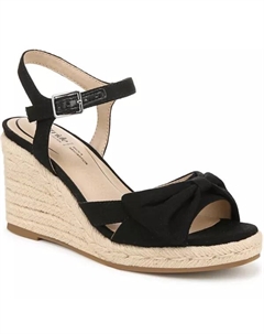 Женские босоножки-эспадрильи Tahlia на танкетке, цвет black fabric Lifestride