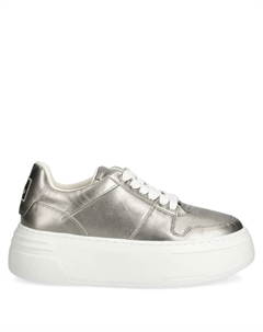 Кроссовки на платформе с металлическим покрытием, серый Marc o'polo