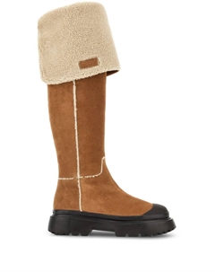 Сапоги с мехом, нейтральный Hogan