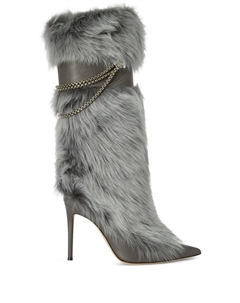 105-мм ботинки Amaia, серый Giuseppe zanotti