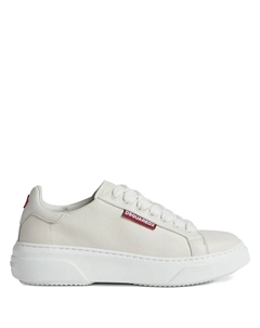Кроссовки с тисненым логотипом, белый Dsquared2