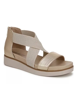 Женские босоножки Giselle на платформе с ремешками, золотой Lifestride