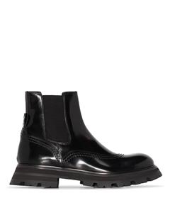 Ботинки челси на массивной подошве, черный Alexander mcqueen