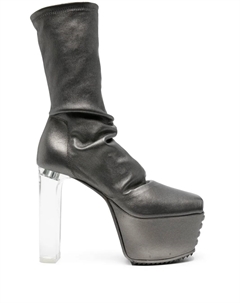 Ботинки на платформе, серый Rick owens