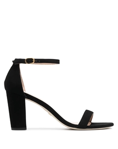 Босоножки Nearly Nude 80, черный Stuart weitzman