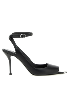 Босоножки Punk 90, черный Alexander mcqueen