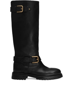 Сапоги с пряжками, черный Dolce&gabbana