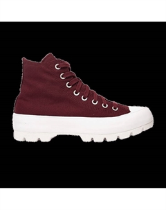 Кроссовки Wmns Chuck Taylor All Star Lugged High 'Dark Burgundy', красный Converse
