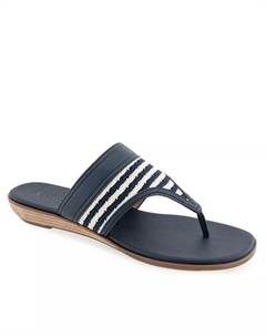 Женские сандалии-вьетнамки Gesa с круглым носком, синий Aerosoles