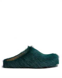 Слиперы Fussbett Sabot, зеленый Marni