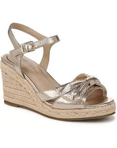 Женские босоножки-эспадрильи Tahlia на танкетке, цвет platino gold Lifestride