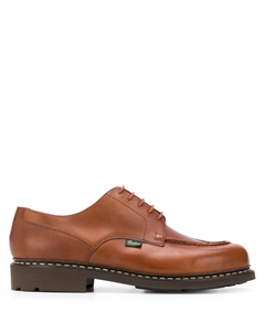 Ботинки с декоративной строчкой, коричневый Paraboot