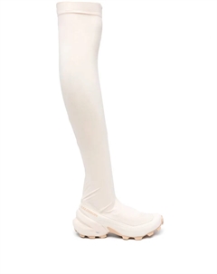 Ботфорты на массивной подошве, розовый Mm6 maison margiela x salomon