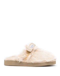 Шлепанцы Zavo 2-EU с искусственным мехом, нейтральный Suicoke