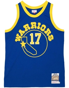 Кроссовки NBA Golden State Warriors 85 Chris Mullin, синий Mitchell and ness