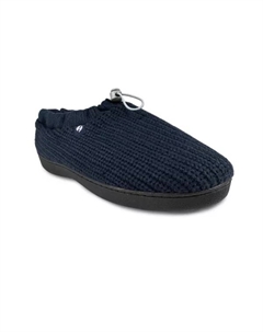 Мужские вязаные тапочки Heatweaver с регулируемым шнурком, синий Heat holders