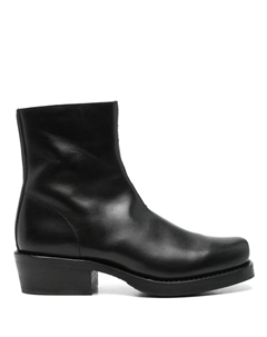 50-миллиметровые кожаные ботильоны, черный Second/layer