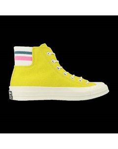 Кроссовки Chuck 70 Retro Stripe High 'Bold Citron', желтый Converse