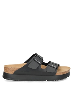 Шлепанцы Arizona 25 на платформе, черный Birkenstock